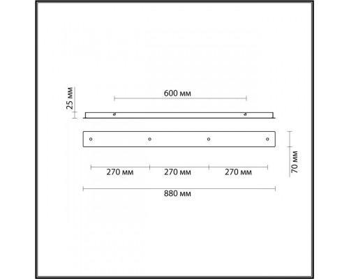 Купить База накладная LUMION 4506/4| VIVID-LIGHT.RU
