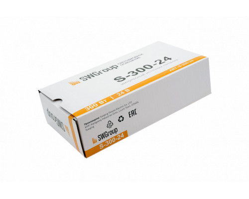 Купить Блок питания для светодиодной ленты SWG S-300-24| VIVID-LIGHT.RU