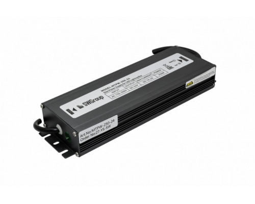 Купить Блок питания для светодиодной ленты SWG MTPW-250-24| VIVID-LIGHT.RU