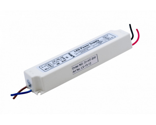 Оформить заказ Блок питания для светодиодной ленты SWG LV-15-12| VIVID-LIGHT.RU