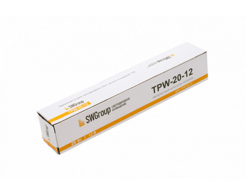 Оформить заказ Блок питания для светодиодной ленты SWG TPW-20-12| VIVID-LIGHT.RU