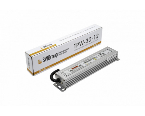 Купить Блок питания для светодиодной ленты SWG TPW-30-12| VIVID-LIGHT.RU