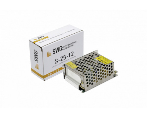 Купить Блок питания для светодиодной ленты SWG S-25-12| VIVID-LIGHT.RU