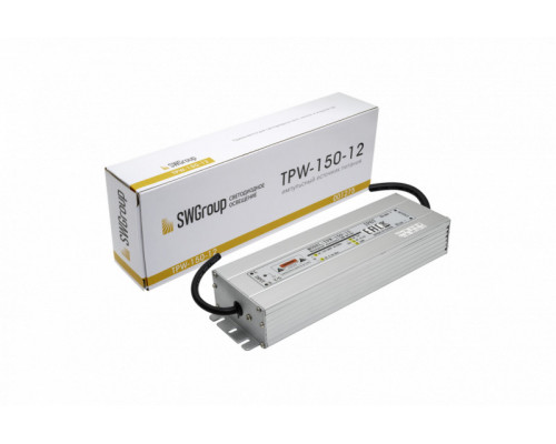 Заказать Блок питания для светодиодной ленты SWG TPW-150-12| VIVID-LIGHT.RU