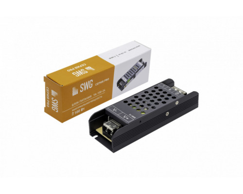 Сделать заказ Блок питания для светодиодной ленты SWG pro YA-100-24| VIVID-LIGHT.RU