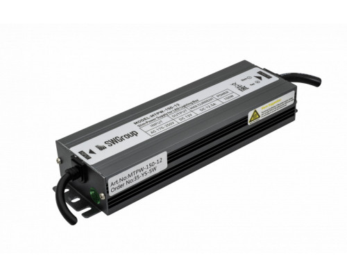 Заказать Блок питания для светодиодной ленты SWG MTPW-150-12| VIVID-LIGHT.RU