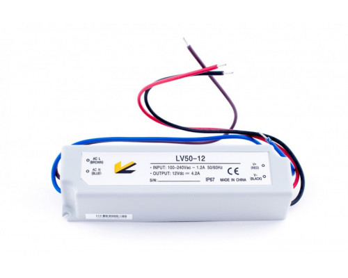 Сделать заказ Блок питания для светодиодной ленты SWG LV-50-12| VIVID-LIGHT.RU