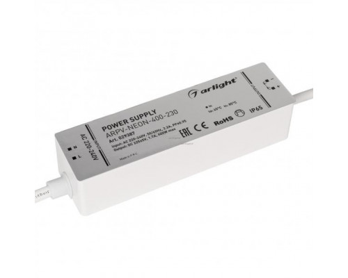 Оформить заказ Блок питания для светодиодной ленты Arlight 029387| VIVID-LIGHT.RU