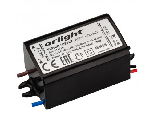 Заказать Блок питания для светодиодной ленты Arlight 011745| VIVID-LIGHT.RU