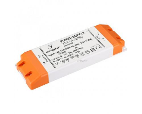 Оформить заказ Блок питания для светодиодной ленты Arlight 021027| VIVID-LIGHT.RU