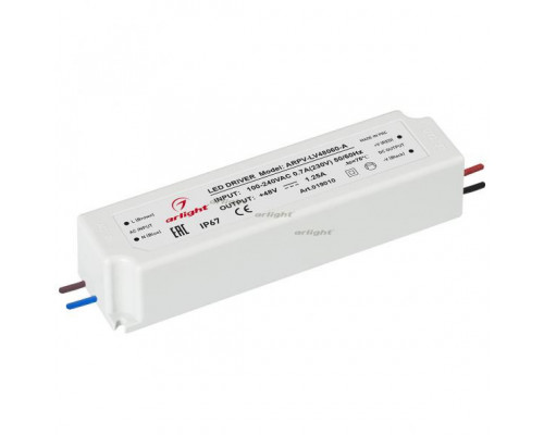 Сделать заказ Блок питания для светодиодной ленты Arlight 019010| VIVID-LIGHT.RU