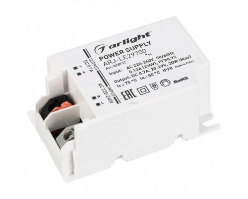 Заказать Блок питания для светодиодной ленты Arlight 025717| VIVID-LIGHT.RU