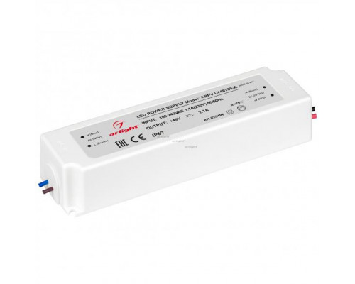 Заказать Блок питания для светодиодной ленты Arlight 025496| VIVID-LIGHT.RU
