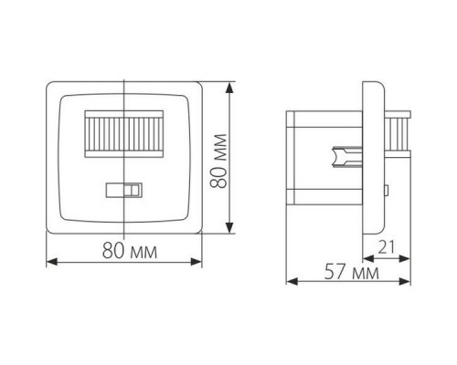 Оформить заказ SNS-M-01 9m 1-1,8m 1200W IP20 160 / датчик движения / Белый| VIVID-LIGHT.RU