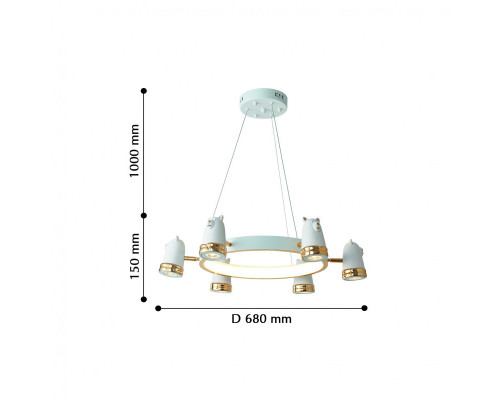 Сделать заказ Детская люстра Favourite 2451-6P| VIVID-LIGHT.RU