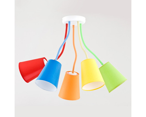 Оформить заказ Детская люстра TK Lighting 2107 Wire Colour| VIVID-LIGHT.RU