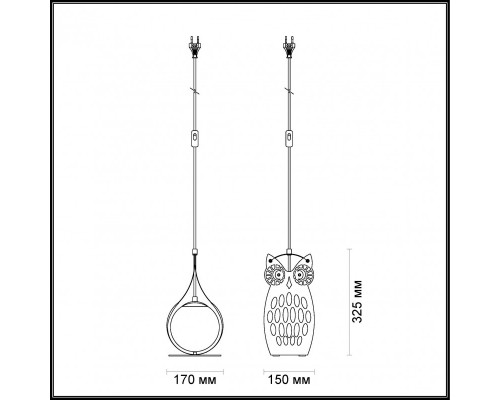 Оформить заказ Детская настольная лампа Odeon Light 4006/1T| VIVID-LIGHT.RU