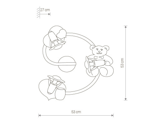 Сделать заказ Детский спот Nowodvorski 3660| VIVID-LIGHT.RU