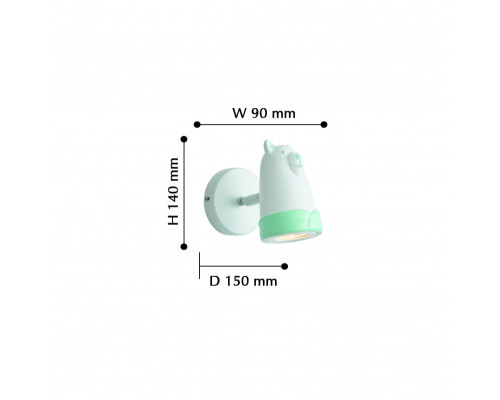 Купить Детский спот Favourite 2450-1W| VIVID-LIGHT.RU