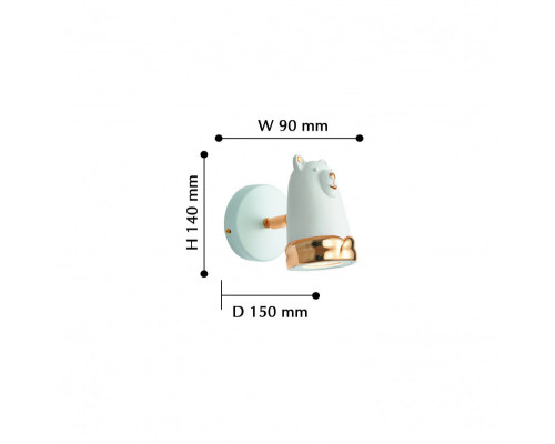 Купить Детский спот Favourite 2451-1W| VIVID-LIGHT.RU