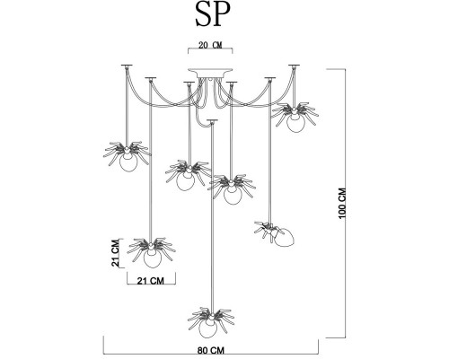 Заказать Детский светильник Divinare 1308/02 SP-7| VIVID-LIGHT.RU