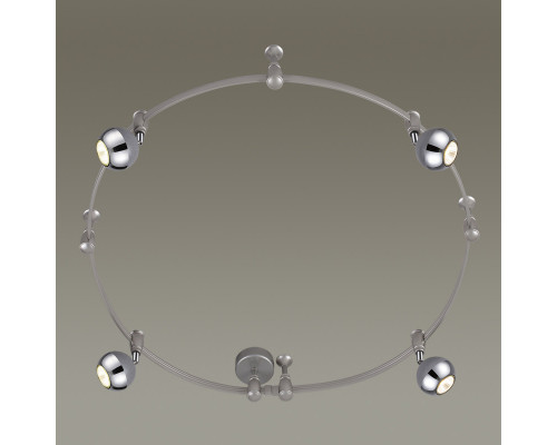 Сделать заказ 3801/4TR MODERN ODL19 247 графитовый серый/металл Гибкий трек GU10 4*50W 2400Х85х245 CEMETA ODEON LIGHT| VIVID-LIGHT.RU