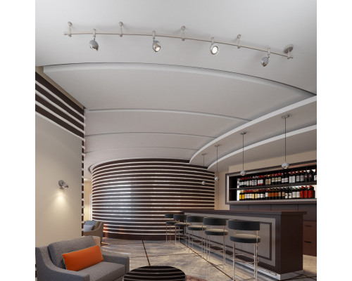 Сделать заказ 3801/4TR MODERN ODL19 247 графитовый серый/металл Гибкий трек GU10 4*50W 2400Х85х245 CEMETA ODEON LIGHT| VIVID-LIGHT.RU