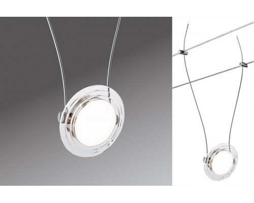 Оформить заказ 94117 Светильник струнный LED Twist Coin 6x4W 30VA, хром матовый Paulmann| VIVID-LIGHT.RU