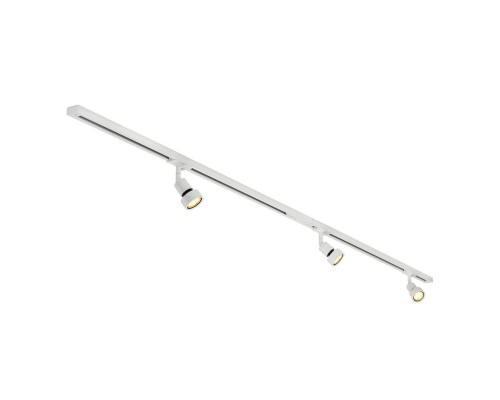 Заказать 1PHASE-TRACK, комплект из 2-х шинопров. 1м, 3-х свет-ков PURI с LED 4.3Вт, аксессуаров, белый| VIVID-LIGHT.RU