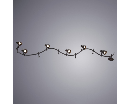 Купить Светильник потолочный A3058PL-6BK ARTE Lamp| VIVID-LIGHT.RU