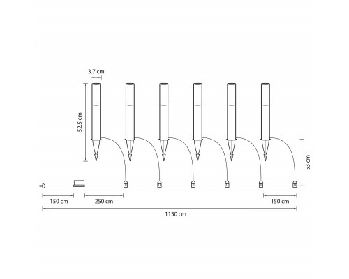 Оформить заказ Грунтовый светильник Lightstar 380937| VIVID-LIGHT.RU