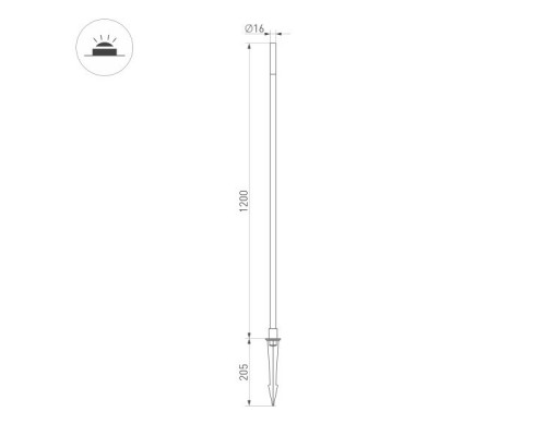 Заказать Грунтовый светильник Arlight 034164| VIVID-LIGHT.RU