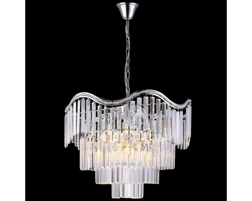 Оформить заказ Потолочная люстра Natali Kovaltseva ANGEL 81429/8C CHROME| VIVID-LIGHT.RU