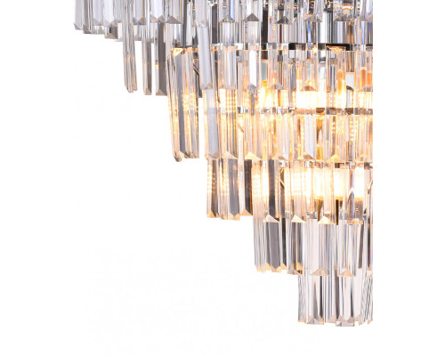 Оформить заказ Потолочная люстра Natali Kovaltseva NIAGARA 81424/12C CHROME| VIVID-LIGHT.RU