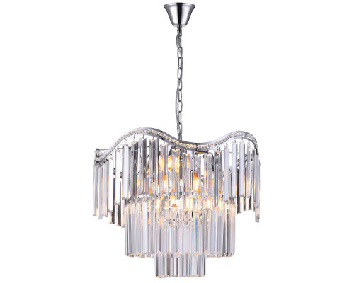 Сделать заказ Потолочная люстра Natali Kovaltseva ANGEL 81429/6C CHROME| VIVID-LIGHT.RU