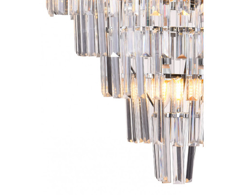 Оформить заказ Потолочная люстра Natali Kovaltseva NIAGARA 81424/8C CHROME| VIVID-LIGHT.RU