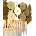Сделать заказ Потолочная люстра Natali Kovaltseva BEYOND 76015/10C GOLD| VIVID-LIGHT.RU