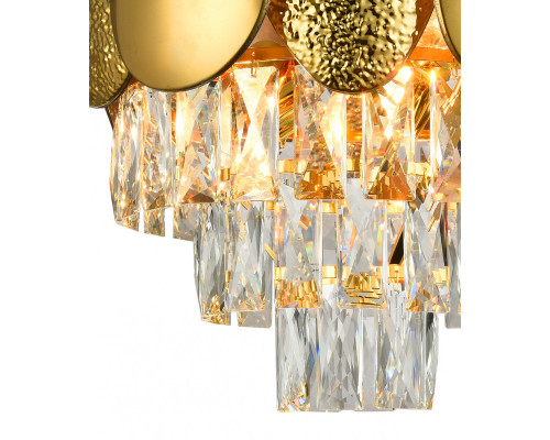 Оформить заказ Потолочная люстра Natali Kovaltseva CHIC 81437/6C GOLD| VIVID-LIGHT.RU
