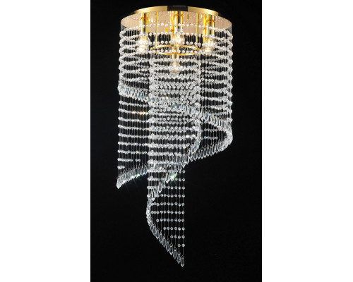 Сделать заказ Потолочная люстра Lumina Deco LDC 7053-7A GD| VIVID-LIGHT.RU