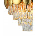 Оформить заказ Потолочная люстра Natali Kovaltseva CHIC 81437/8C GOLD| VIVID-LIGHT.RU