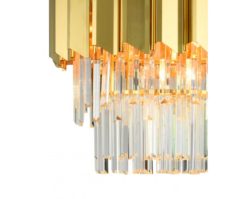 Заказать Потолочная люстра Natali Kovaltseva DELTA 79005/8C BRASS| VIVID-LIGHT.RU