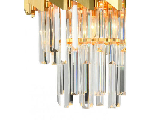 Оформить заказ Потолочная люстра Natali Kovaltseva DELTA 79005/6C BRASS| VIVID-LIGHT.RU
