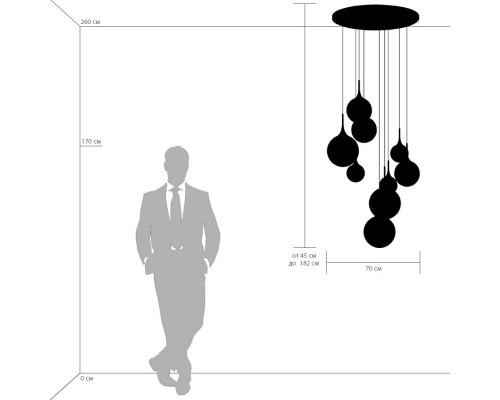 Оформить заказ Потолочная люстра Lightstar 813092| VIVID-LIGHT.RU
