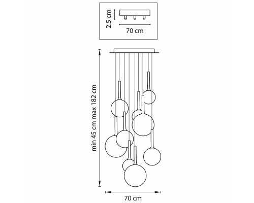 Оформить заказ Потолочная люстра Lightstar 813092| VIVID-LIGHT.RU