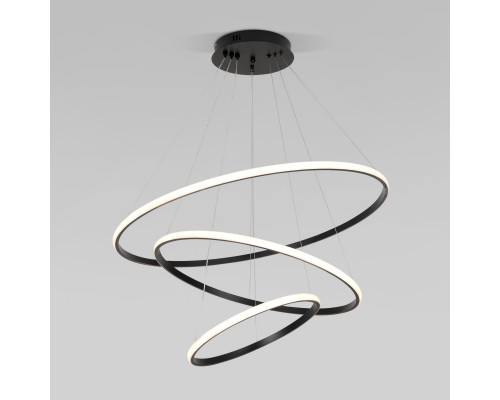 Сделать заказ Каскадная люстра Eurosvet 90264/3 черный| VIVID-LIGHT.RU