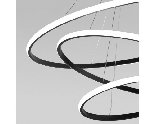 Сделать заказ Каскадная люстра Eurosvet 90264/3 черный| VIVID-LIGHT.RU