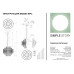 Заказать Каскадная люстра Simple Story 50231-6PL| VIVID-LIGHT.RU