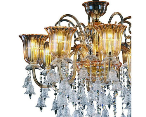 Заказать Люстра на штанге Illuminati MD1102709-8B gold| VIVID-LIGHT.RU