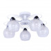 Купить Люстра на штанге ARTE Lamp A7585PL-5WH| VIVID-LIGHT.RU