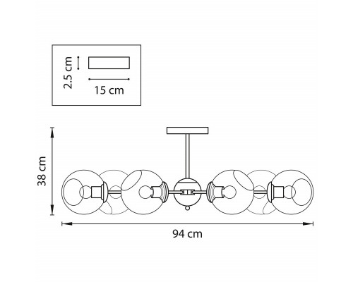 Оформить заказ Люстра на штанге Lightstar 785067| VIVID-LIGHT.RU